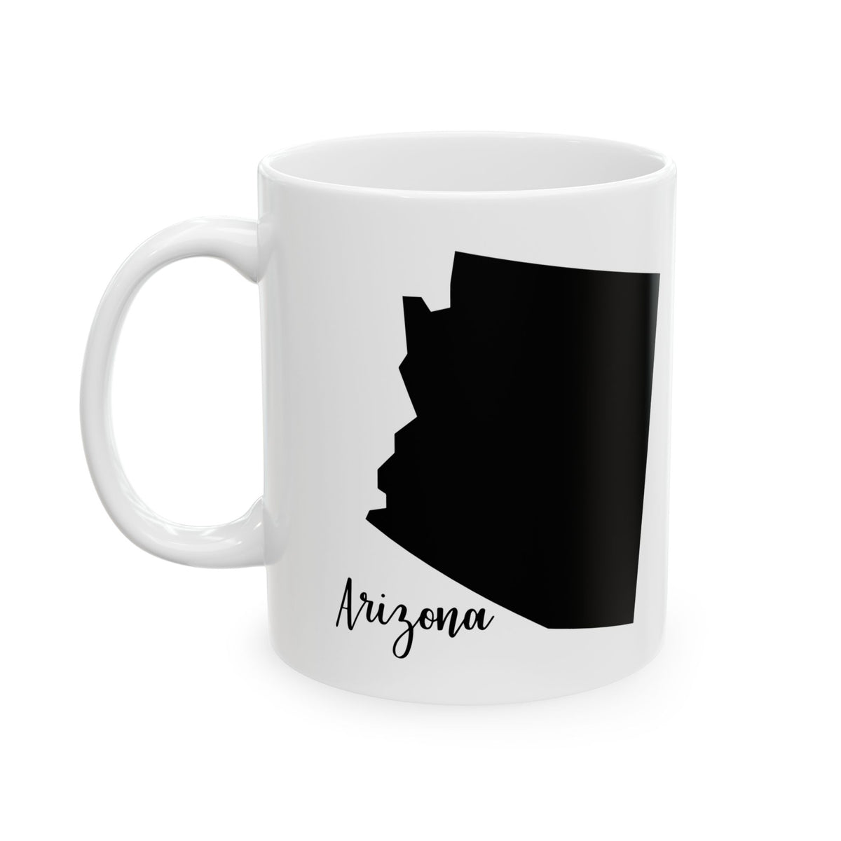 Arizona State Silhouette Ceramic Mug – 11oz Item #738924