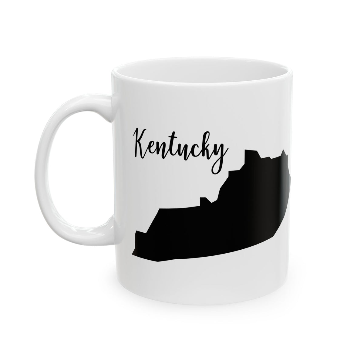 Kentucky State Silhouette Ceramic Mug – 11oz Item #80118