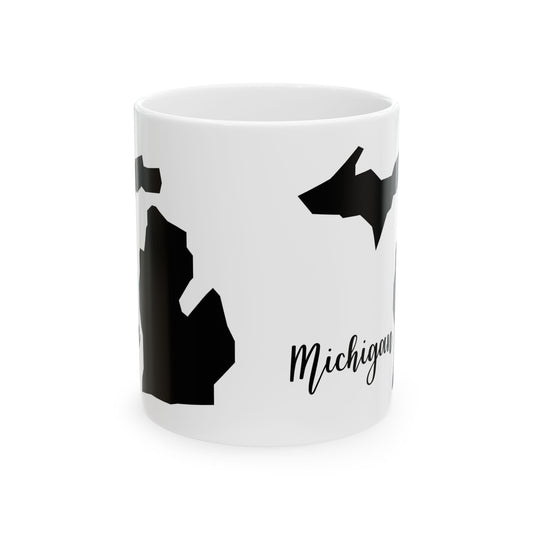Michigan State Silhouette Ceramic Mug – 11oz Item #45149