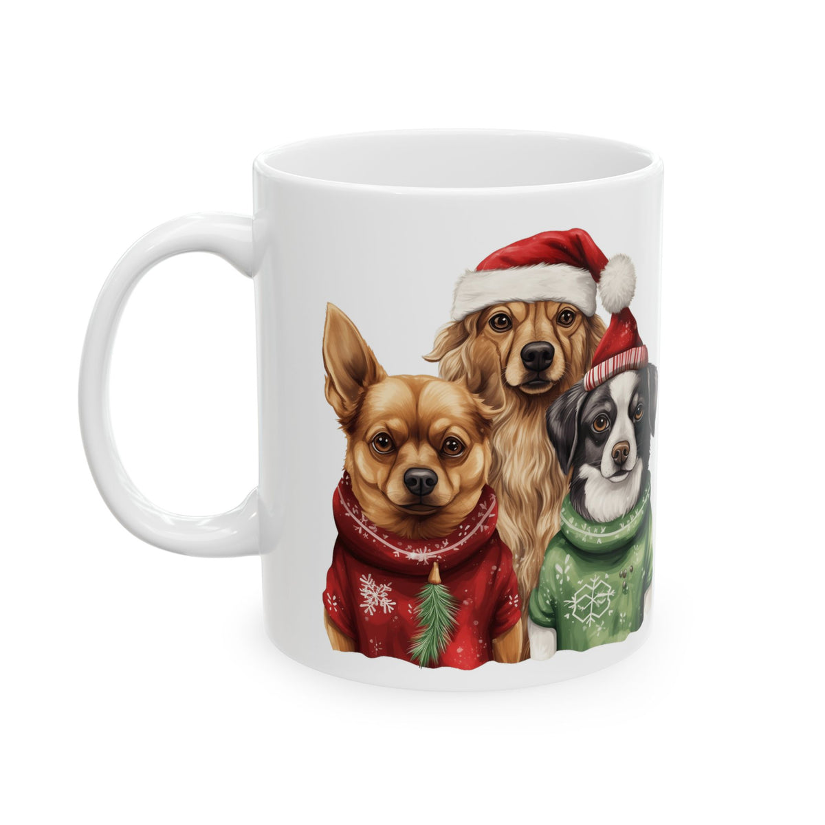 Christmas Dogs Ceramic Mug 11oz Item #832037
