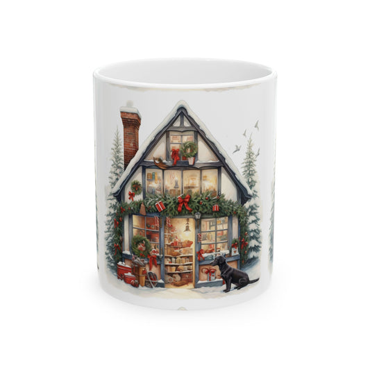 Christmas Cottagecore Village Ceramic Mug 11oz Item #821669