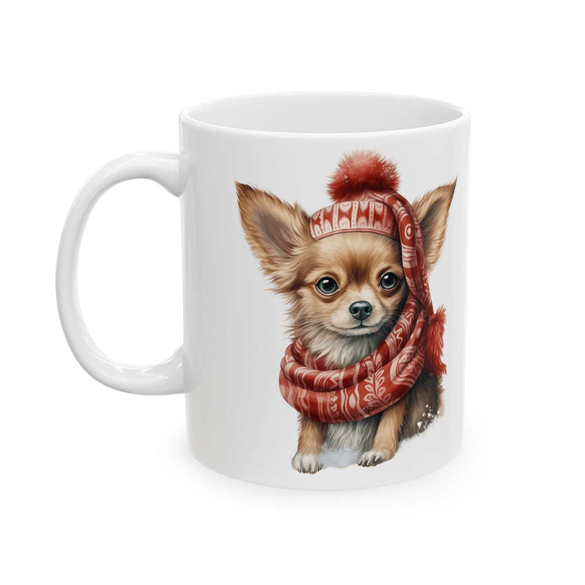Cute Chihuahua Christmas Mug 11oz Item #56466