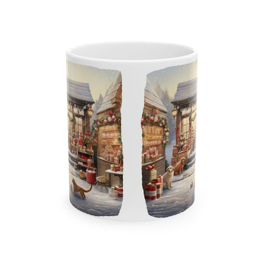 Cozy Christmas Village Ceramic Mug 11oz Item #475598