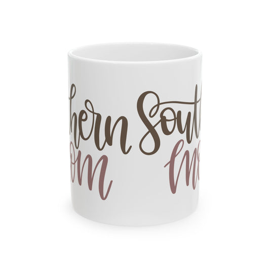 Southern Soul Mom Ceramic Mug – Script Calligraphy Coffee Cup 11oz Item #736571
