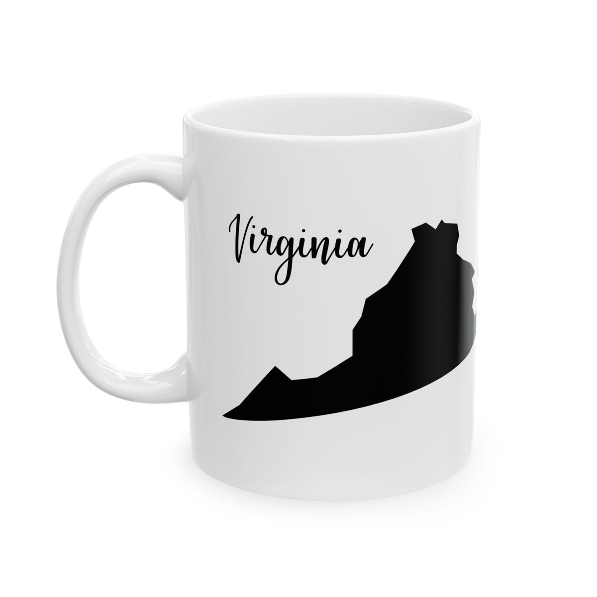 Virginia State Silhouette Ceramic Mug – 11oz Item #293955