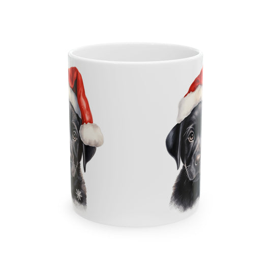 Christmas Black Dog Ceramic Mug 11oz Item #523284