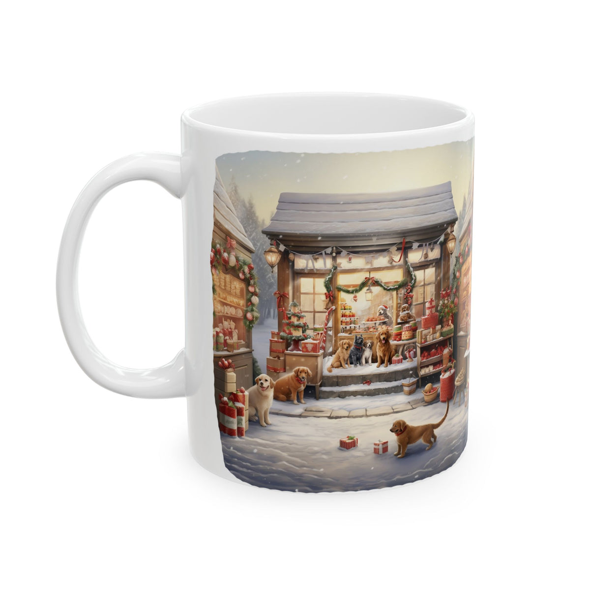 Cozy Christmas Village Ceramic Mug 11oz Item #475598