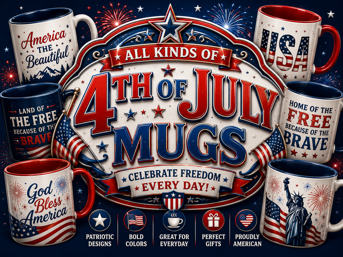 4th Of July Collection - Mugs