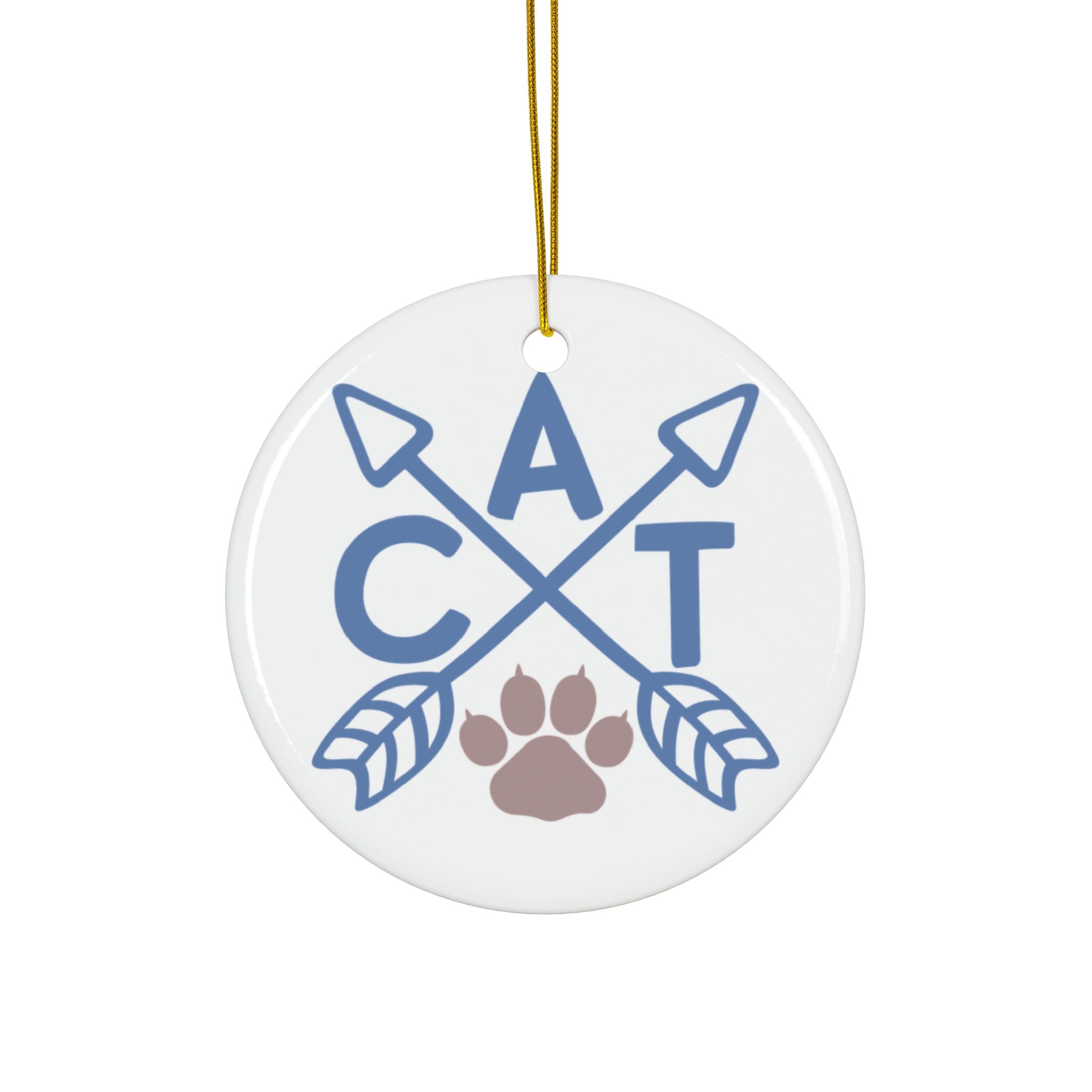 A Cat Ceramic Ornament      Item #2308569