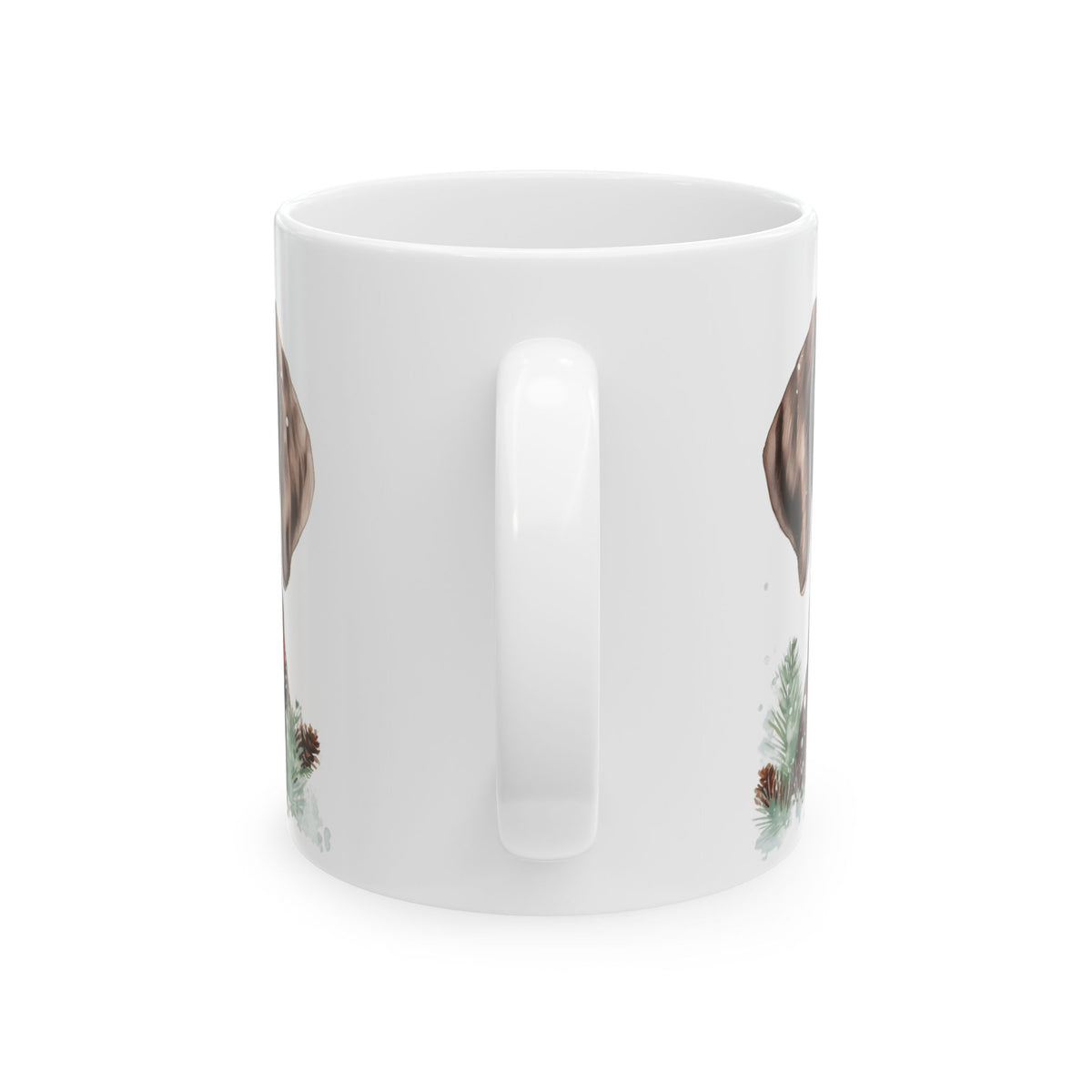 Festive Christmas Puppy Mug 11oz  Item #740011