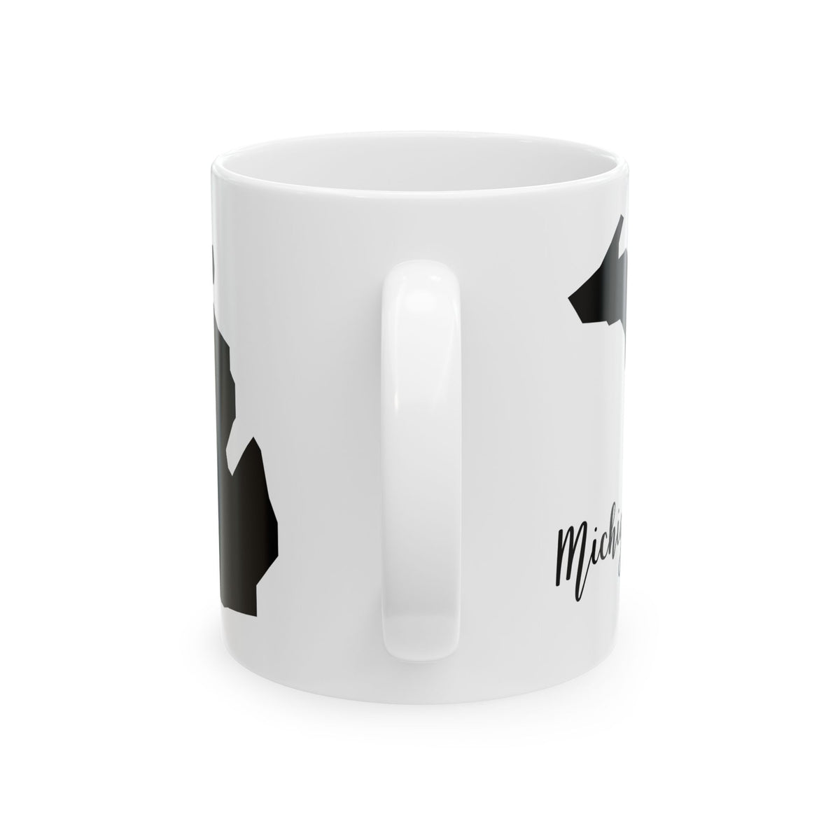 Michigan State Silhouette Ceramic Mug – 11oz    Item #45149
