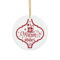 Warm Wishes Mug Ceramic Disc Ornament        Item #3756235