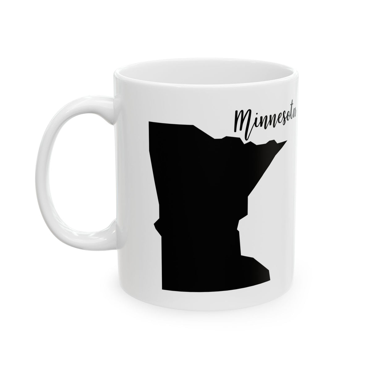 Minnesota State Silhouette Ceramic Mug – 11oz    Item #508473