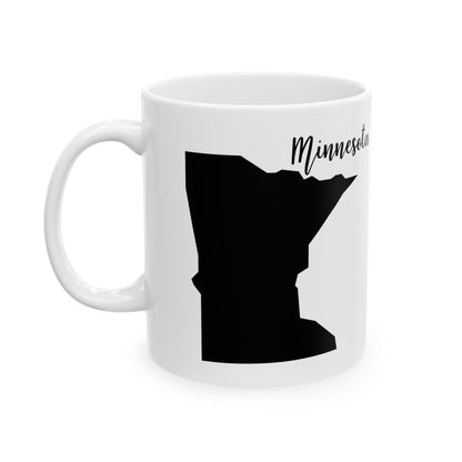 Minnesota State Silhouette Ceramic Mug – 11oz    Item #508473