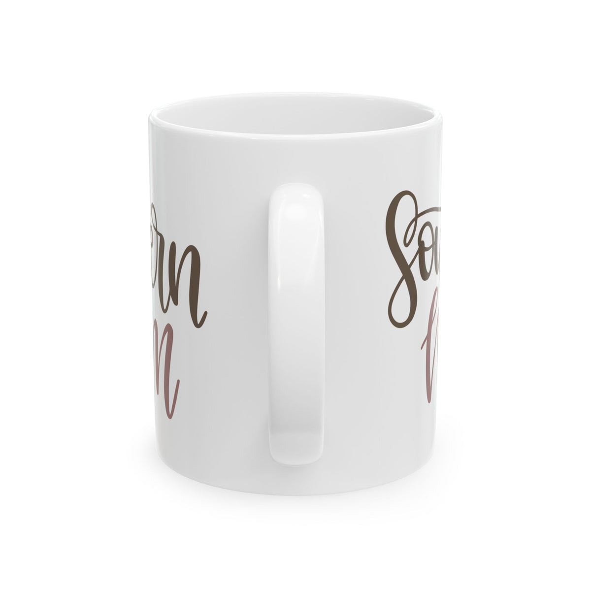 Southern Soul Mom Ceramic Mug – Script Calligraphy Coffee Cup 11oz    Item #736571