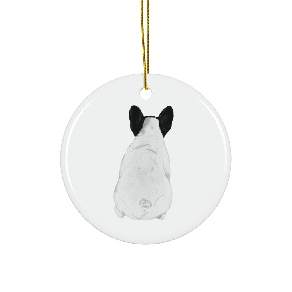 Dog Ceramic Disc Ornament       Item #6573438