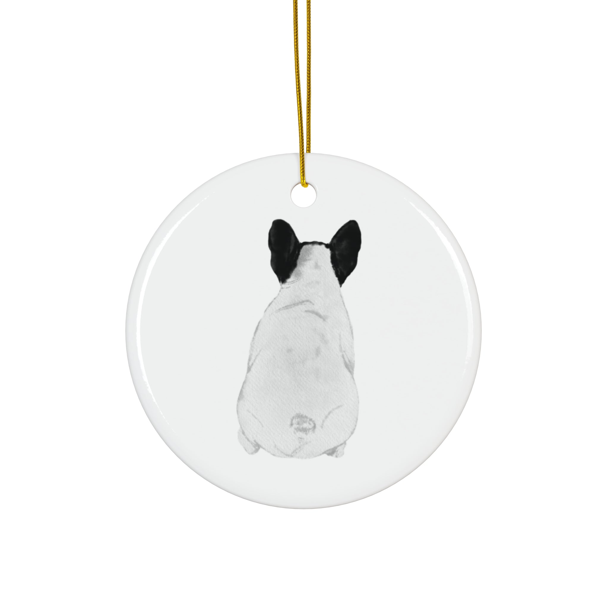 Dog Ceramic Disc Ornament       Item #6573438
