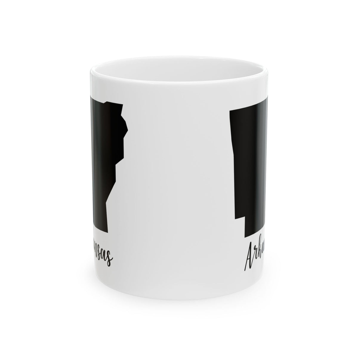 Arkansas State Silhouette Ceramic Mug – 11oz    Item #798961