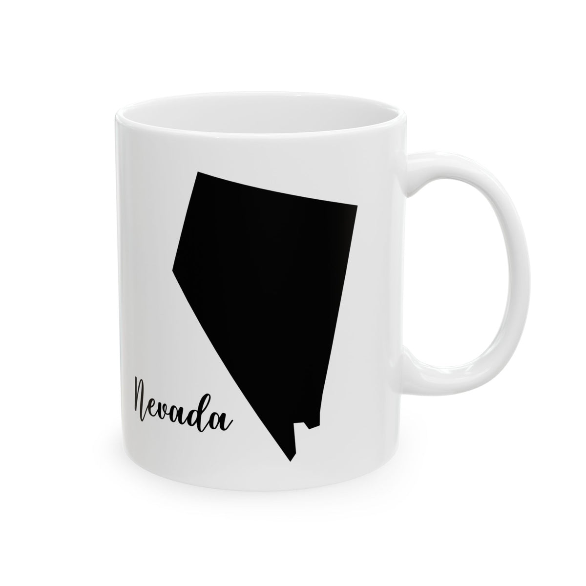 Nevada State Silhouette Ceramic Mug – 11oz    Item #143138