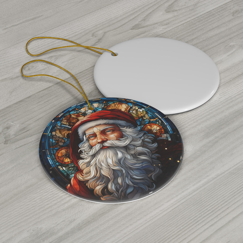 Santa Ceramic Ornament     Item #4132129