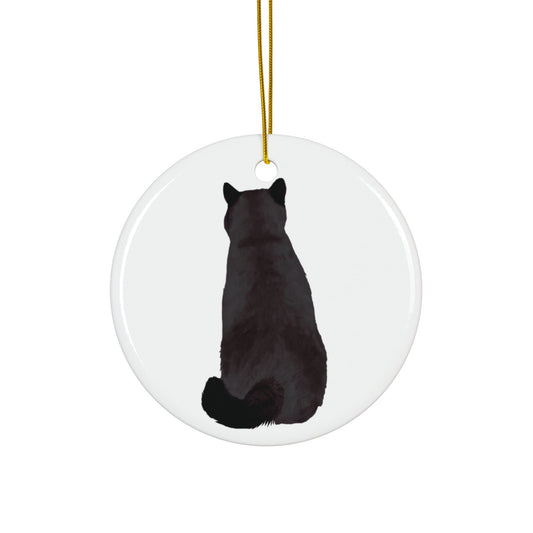 Cat Ceramic Ornament          Item #5605591