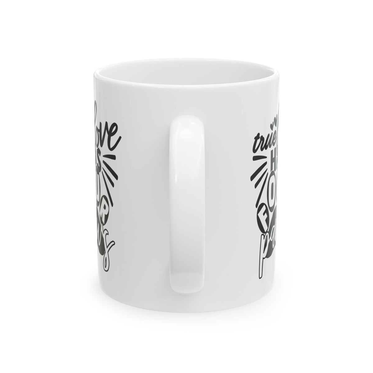 "True Love Has Four Paws" Dog Lover Coffee Mug 11oz   Item #97459