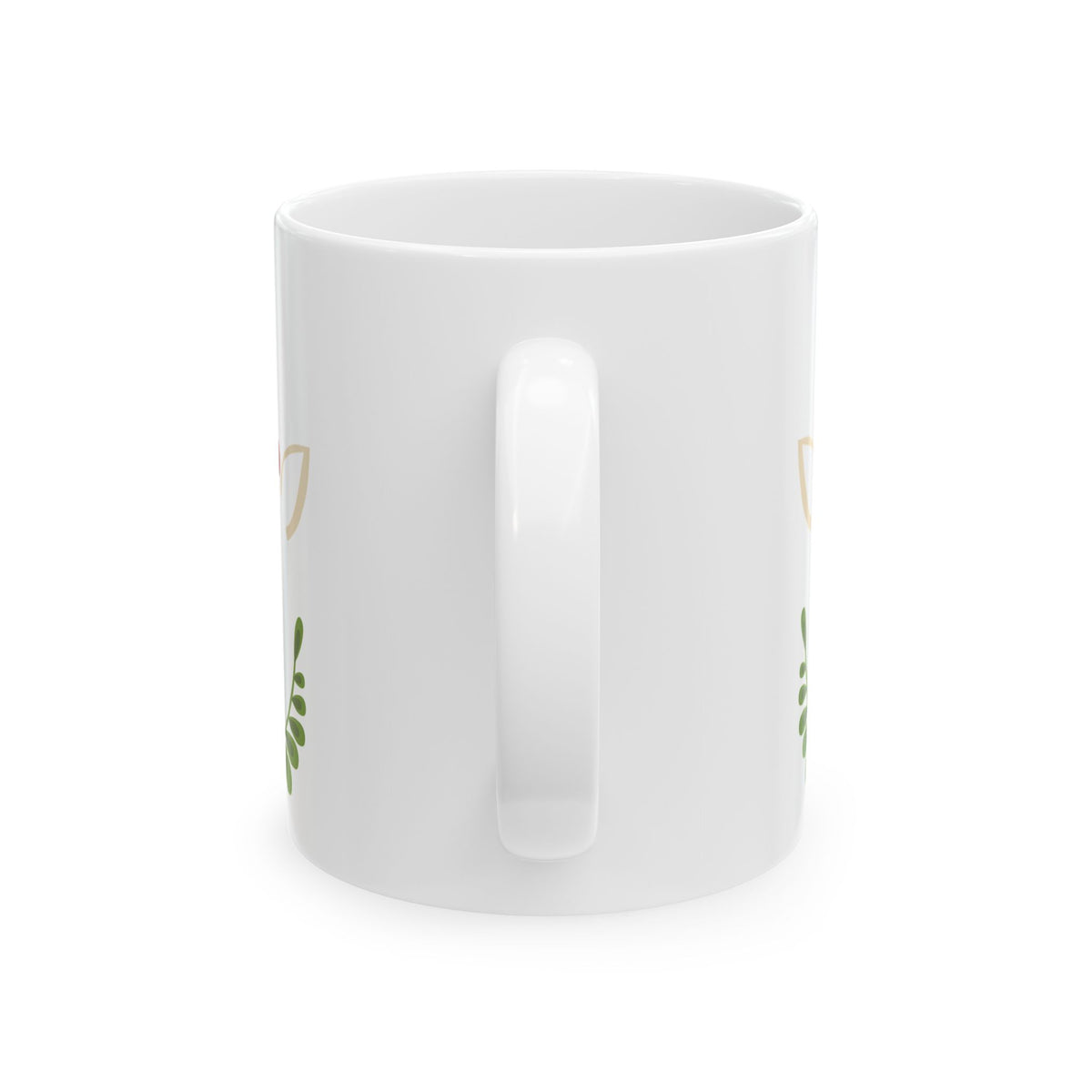 Floral Unicorn Ceramic Mug — Whimsical Pastel Coffee Cup 11oz   Item #45775