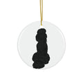 Dog Ceramic Disc Ornament        Item #5812514