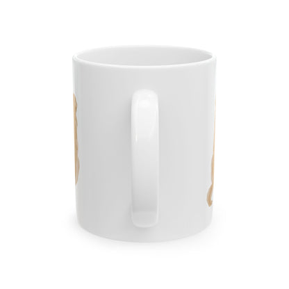 Golden Retriever Back Illustration Mug – Ceramic Coffee Cup 11oz     Item #18676