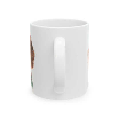 Cavalier King Charles Christmas Mug – Festive Sweater Dog Ceramic Coffee Cup 11oz   Item #54433