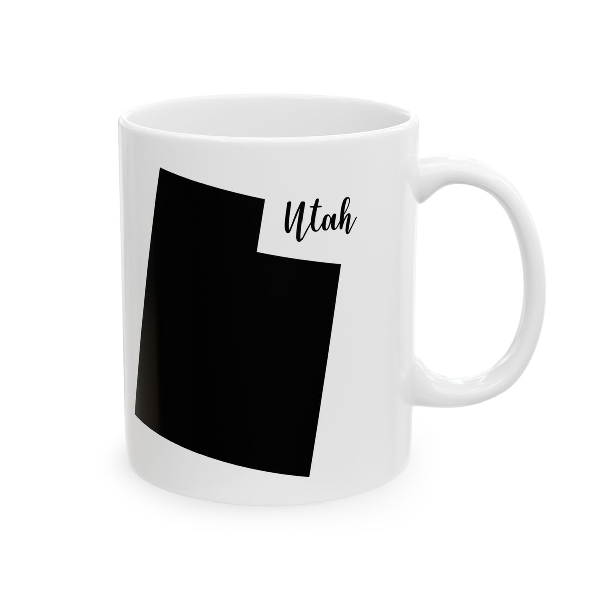 Utah State Silhouette Ceramic Mug – 11oz    Item #972718