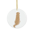 Dog Ceramic Disc Ornament       Item #7753317