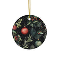 Ceramic Ornament - Christmas Scene      Item #43933 - Buckshot's Bargain Barn