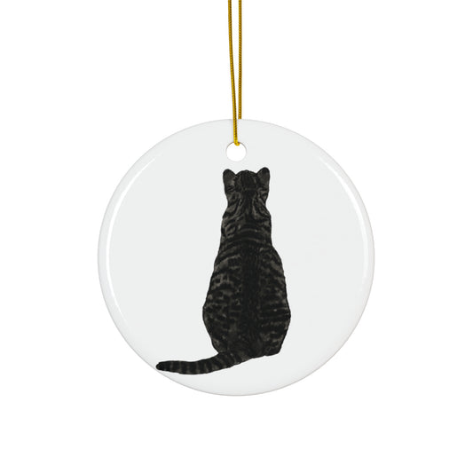 Cat Ceramic Ornament        Item #3628465