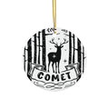 Comet Ceramic Disc Ornaments          Item #191314