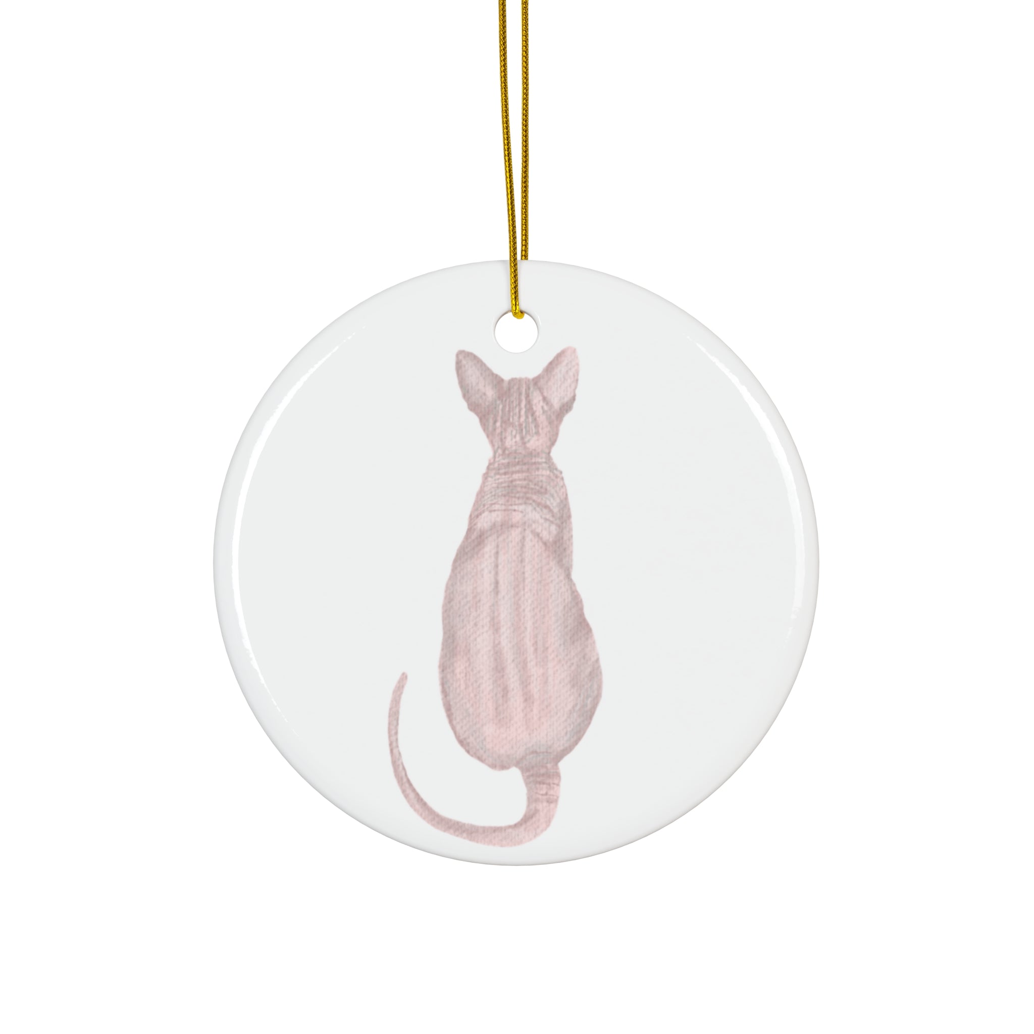 Cat Ceramic Ornament       Item #9285614 - Buckshot's Bargain Barn