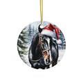 Ceramic Ornament - Horse Christmas      Item #5938608