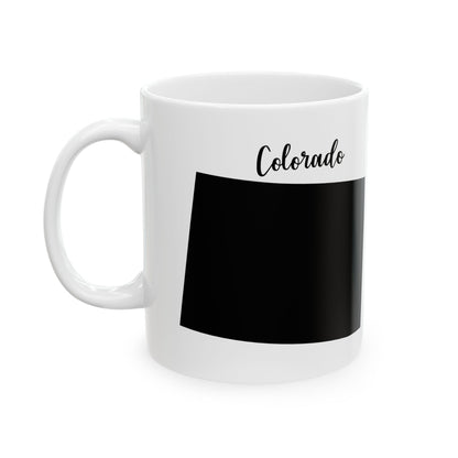 Colorado State Silhouette Ceramic Mug – 11oz    Item #376988