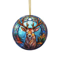 Dog Ceramic Disc Ornament          Item #9316851