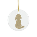 Dog Ceramic Disc Ornament        Item #4249426