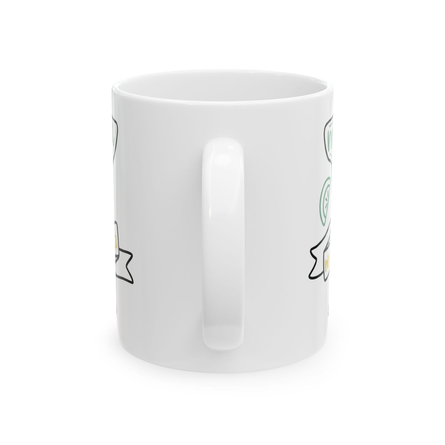Ceramic Mug - 'Mama Needs Coffee' Cute Pastel Mom Coffee Mug, Mother's Day Gift  11oz  Item #271664