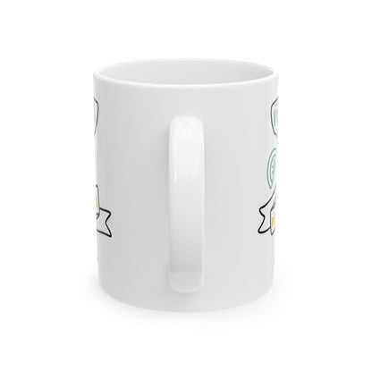 Ceramic Mug - 'Mama Needs Coffee' Cute Pastel Mom Coffee Mug, Mother's Day Gift  11oz  Item #271664