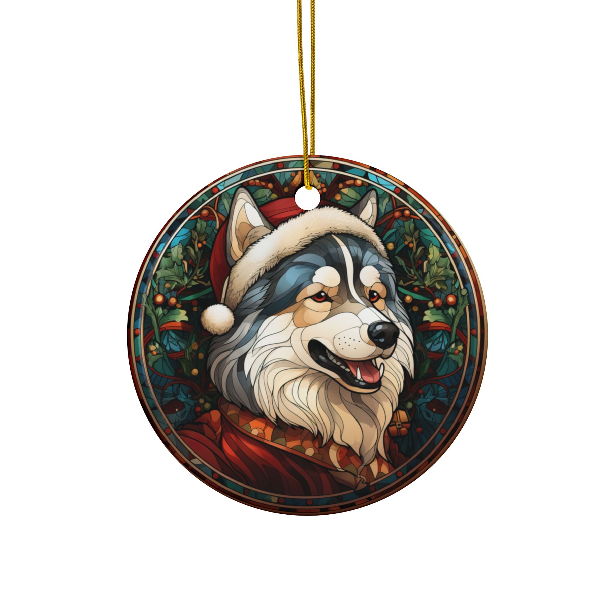 Alaskan Malamute Ceramic Ornament      Item #5705343