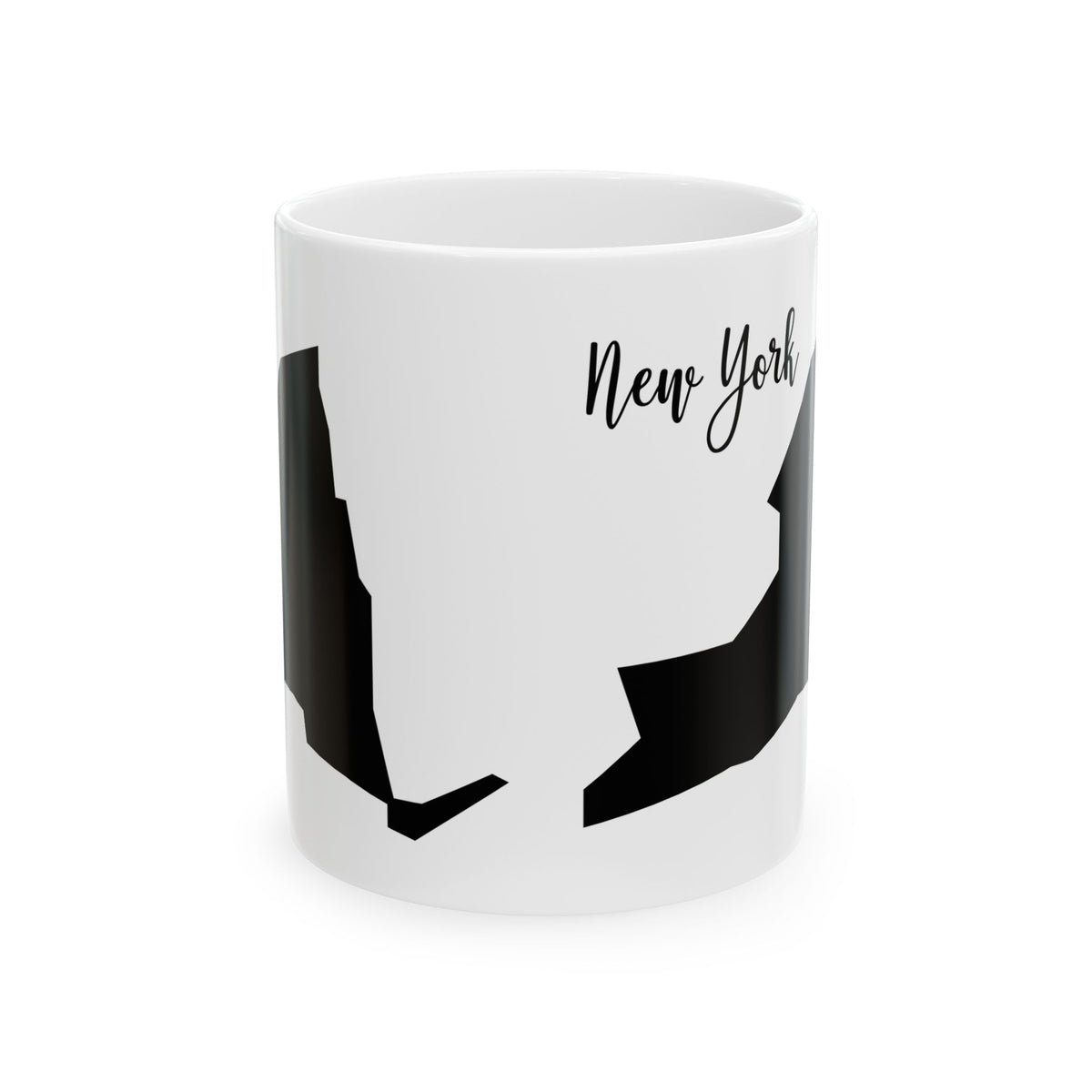 New York State Silhouette Ceramic Mug – 11oz    Item #925804