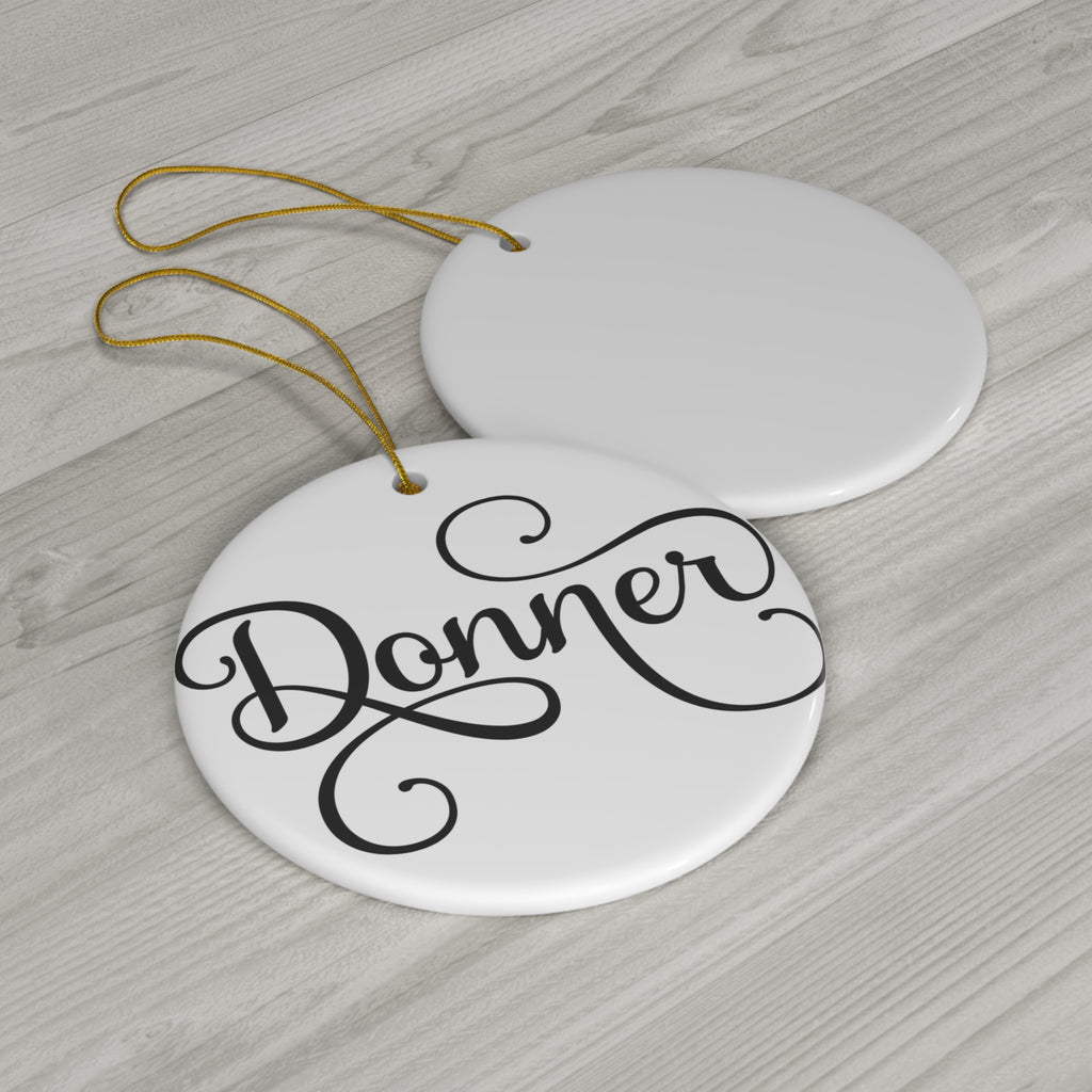 Donner Reindeer Ceramic Ornament     Item #1657585 - Buckshot's Bargain Barn
