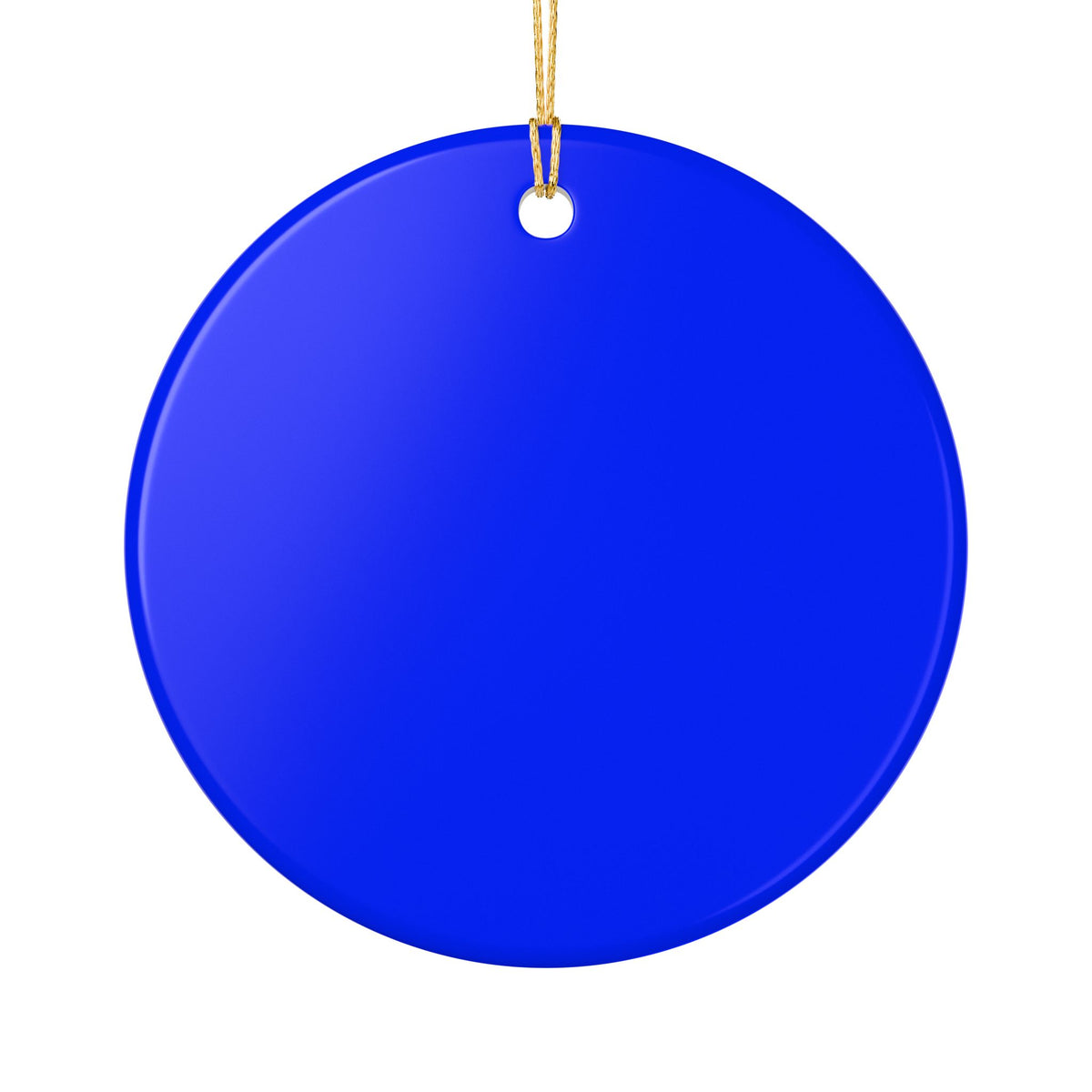 Blue Mandala Ceramic Ornament   Item #501555