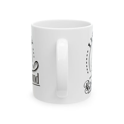 I Love My Basset Hound Dog Ceramic Mug — Cute Coffee Cup 11oz    Item #623971