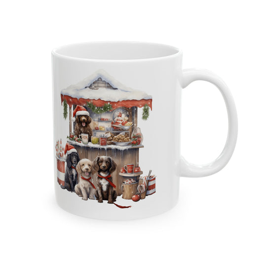 Christmas Fireplace Holiday Ceramic Mug 11oz  Item #296973
