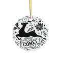 Comet Reindeer Ceramic Ornament     Item #3186258 - Buckshot's Bargain Barn