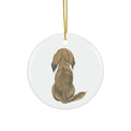 Dog Ceramic Disc Ornament         Item #2468377